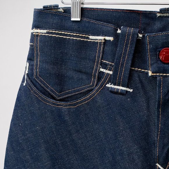 Levi's Red Collection 2007 Raw Denim Bowleg Jeans - Picture 4 of 11